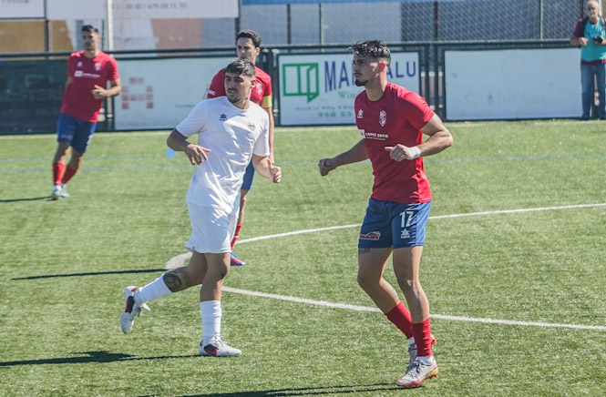 Lance del partido entre Churriana y Benalgabón