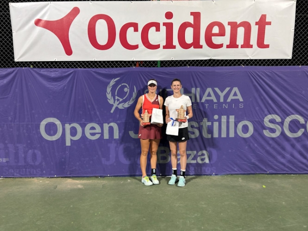 El dúo Gadecki-Murraycon su trofeo El dúo Gadecki-Murraycon su trofeo