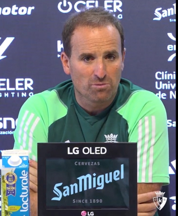 Jagoba Arrasate en rueda de prensa (CA OSASUNA)
