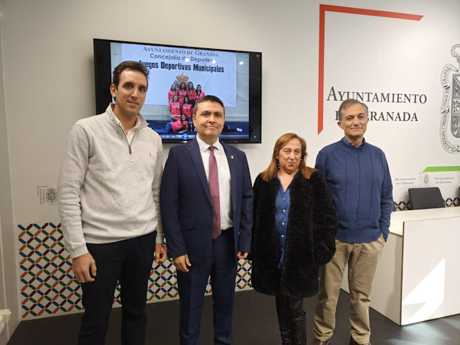 Presentación de los juegos deportivos municipales (AYTO. GRANADA)