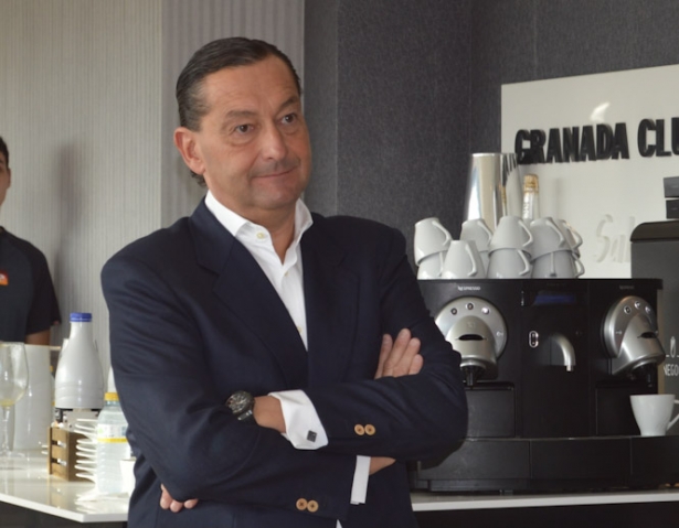 El director general del Granada CF, Alfredo García Amado (J. PALMA) El director general del Granada CF, Alfredo García Amado (J. PALMA)