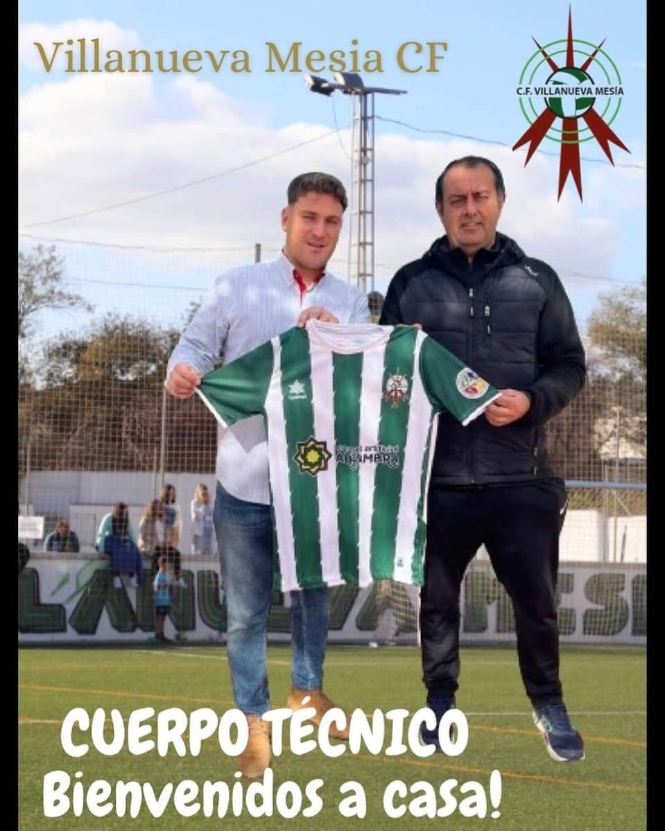 Presentación de Melchor González y Antonio Jesús Fuentes (VILLANUEVA MESÍA CF) 
