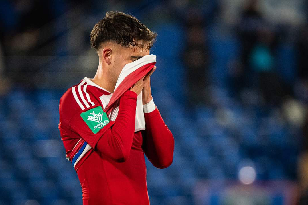 Ricard Sánchez se lamenta de la derrota en Getafe (LOF)