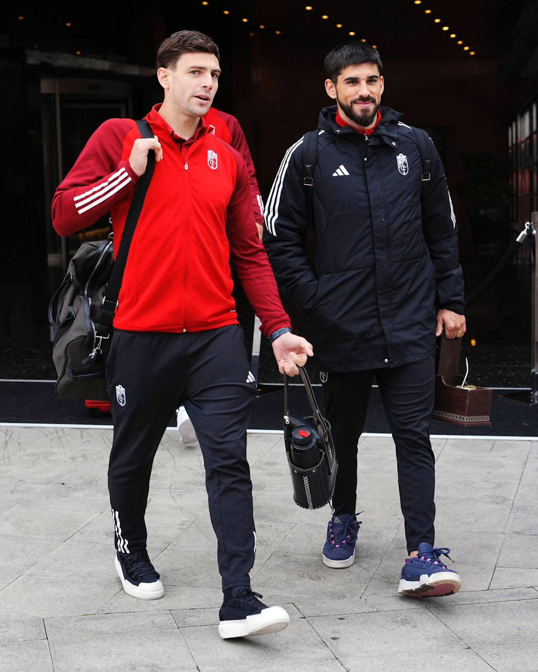 Boyé y Bruno Méndez han viajado, pero no han entrado en la lista de convocados (GRANADA CF)