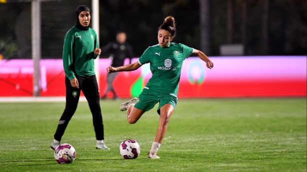 Inés Faddi con la selección de Marruecos (GCF) Inés Faddi con la selección de Marruecos (GCF)