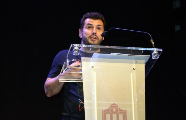 Rafilla Morales durante la presentación del proyecto del CD Imperio 