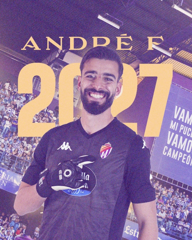 André Ferreira seguirá en el Real Valladolid (REAL VALLADOLID) André Ferreira seguirá en el Real Valladolid (REAL VALLADOLID)