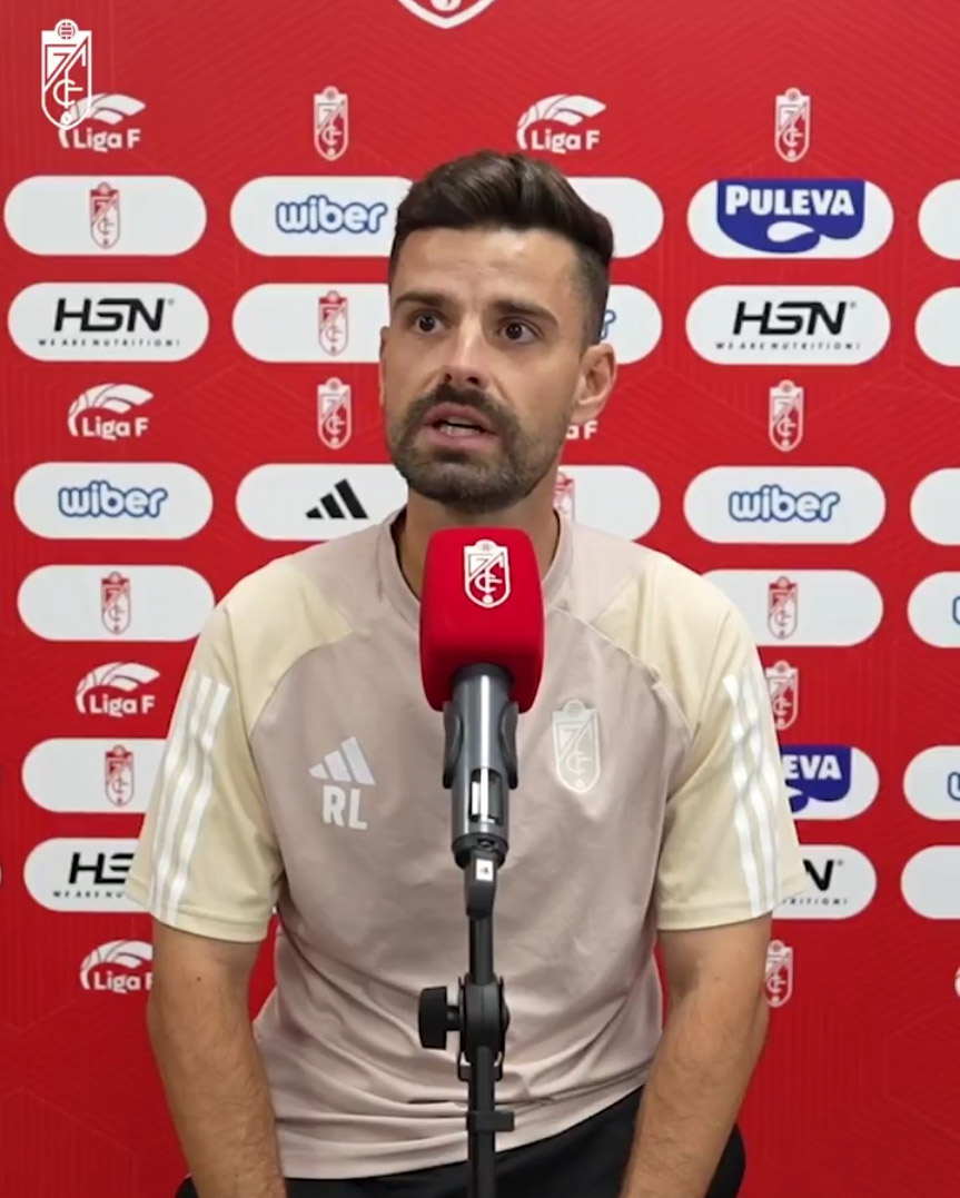 El entrenador del Granada CF Femenino, Roger Lamesa (GCF)