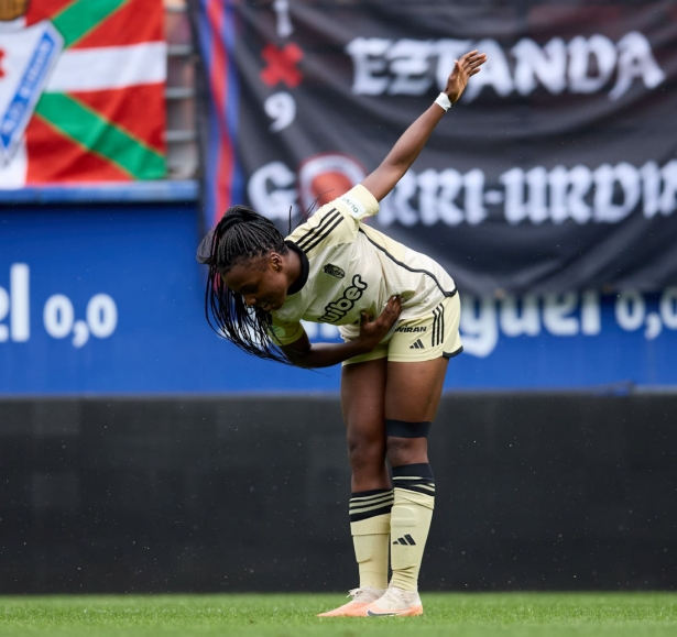 Edna celebra su gol (GCF)