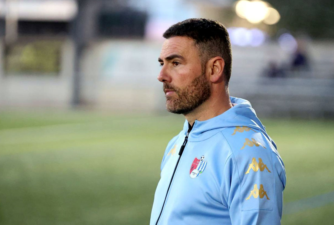 Rizos en un partido con el Arenas de Armilla (JOSÉ ANDRÉS FERNÁNDEZ) 