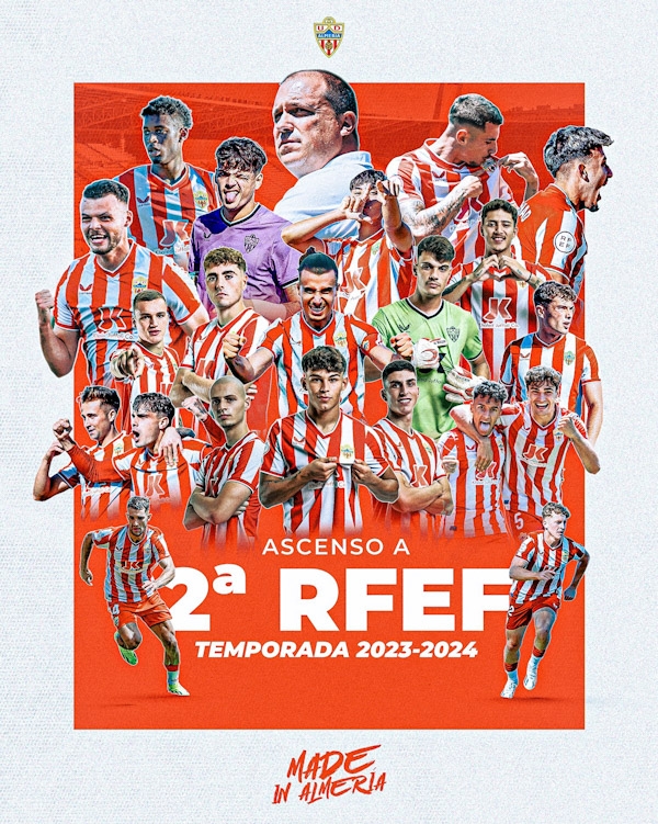 El Almería B ha logrado el ascenso a Segunda RFEF (UD ALMERÍA) El Almería B ha logrado el ascenso a Segunda RFEF (UD ALMERÍA)