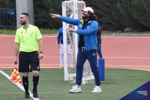 Luis Torres durante un partido de la pasada temporada (JOSÉ M. BALDOMERO)