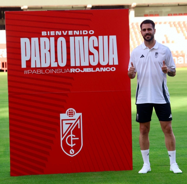 Pablo Insua ha vivido su presentación en Los Cármenes (JOSÉ ANDRÉS FERNÁNDEZ) Pablo Insua ha vivido su presentación en Los Cármenes (JOSÉ ANDRÉS FERNÁNDEZ)