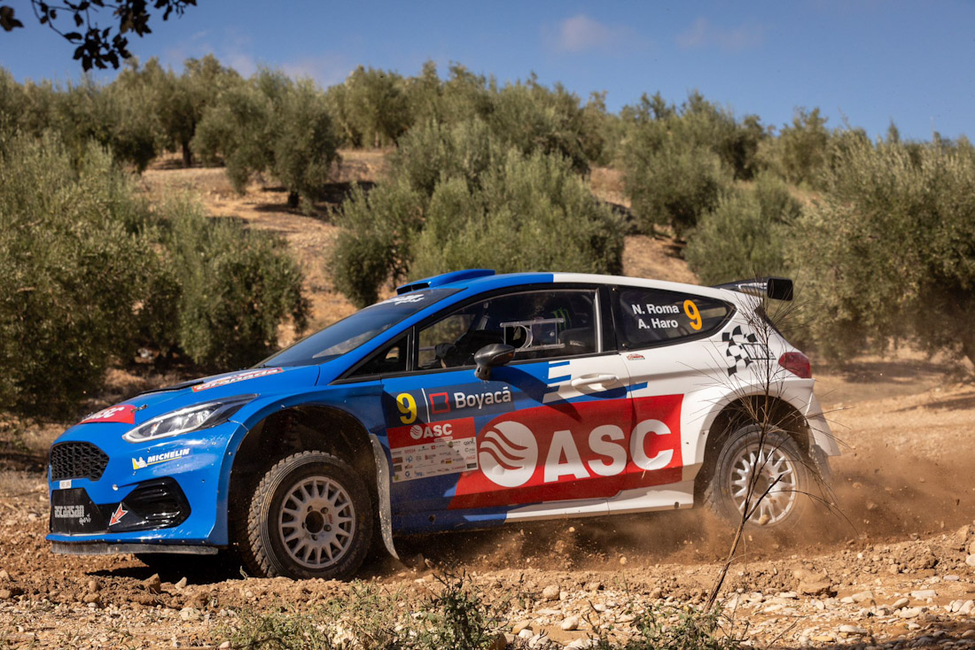 Nani Roma en una edición anterior del Rally 
