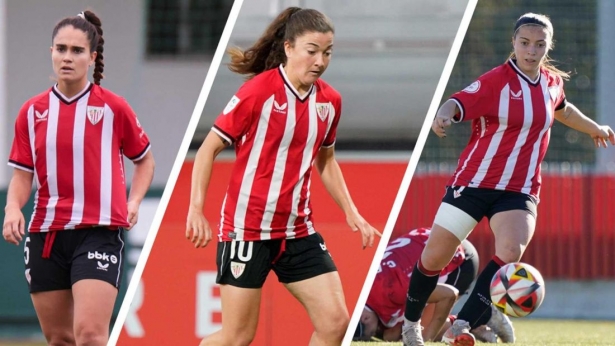 El conjunto rojiblanco ha logrado la cesión de tres futbolistas (ATHLETIC CLUB) El conjunto rojiblanco ha logrado la cesión de tres futbolistas (ATHLETIC CLUB)