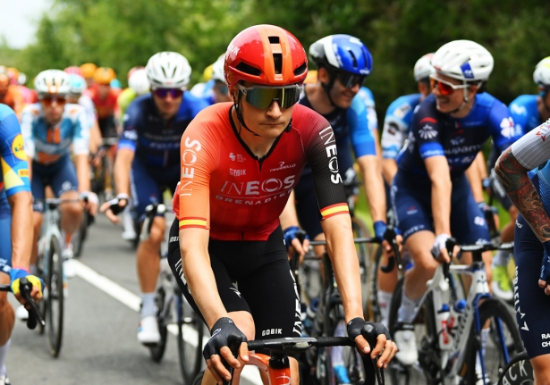 Carlos Rodríguez durante una etapa del Tour de Francia (TOUR DE FRANCIA) Carlos Rodríguez durante una etapa del Tour de Francia (TOUR DE FRANCIA)