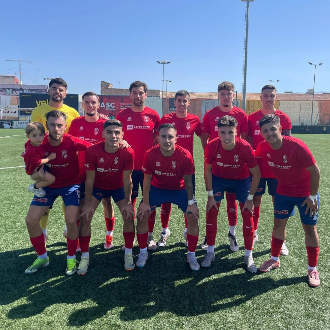 Once inicial del Churriana C.F. ante el Alhaurin de la Torre (CHURRIANA CF) 