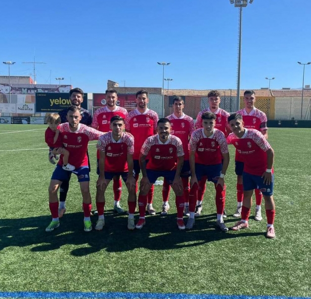 Once inicial del Churriana CF ante el Cuevas CF (CHURRIANA CF) 