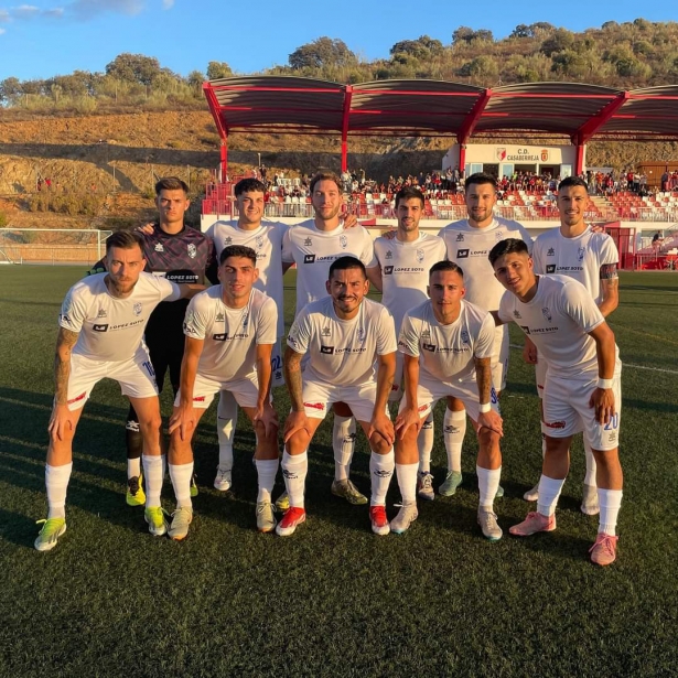 Once inicial del Churriana CF en Casabermeja (CHURRIANA CF)