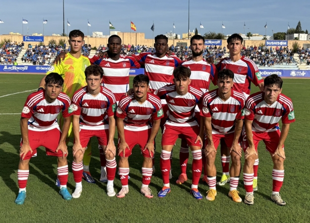 Once Inicial del Recreativo ante el San Fernando (CF)