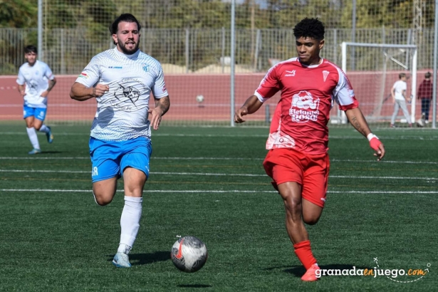 Piru marcó el gol del Santa Fe (JOSÉ M. BALDOMERO) Piru marcó el gol del Santa Fe (JOSÉ M. BALDOMERO)