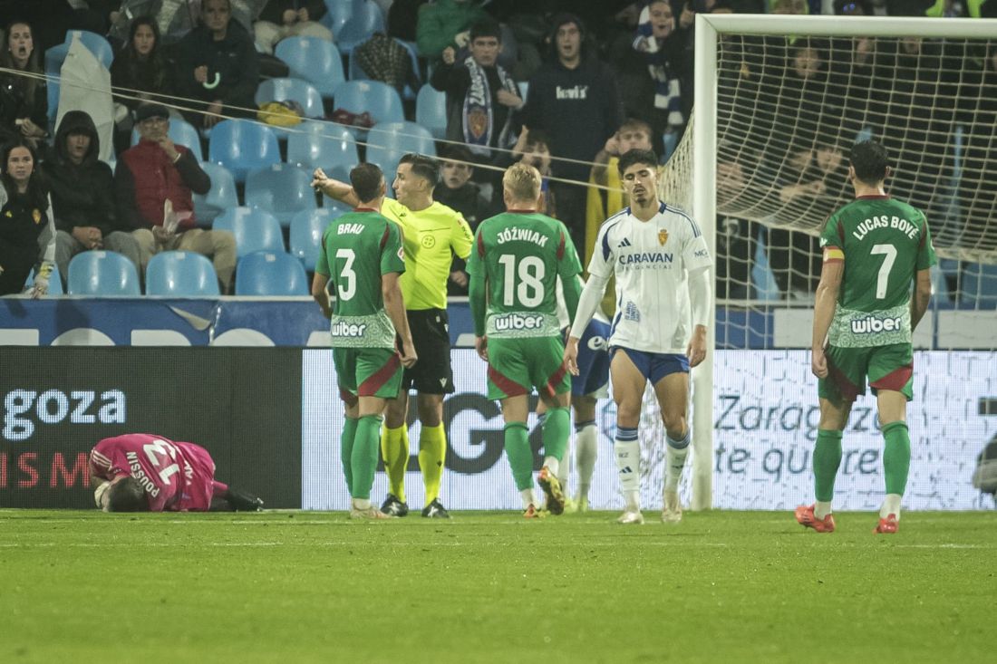 Jozwiak estará fuera dos encuentros por la acción en La Romareda (LOF)