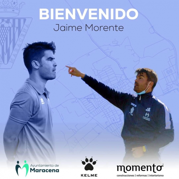 Jaime Morente dirigirá a la UD Maracena (UD MARACENA) Jaime Morente dirigirá a la UD Maracena (UD MARACENA)