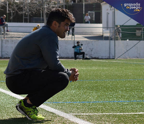 Jaime Morente durante su anterior etapa en la UD Maracena (J. PALMA)