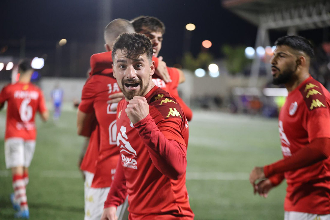 Jordi celebra su gol (JOSÉ ANDRÉS FERNÁNDEZ)
