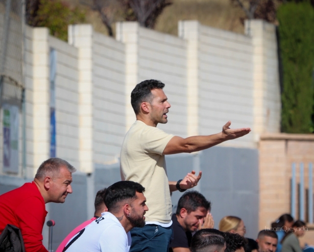 Javi Vilaseca durante un partido de esta temporada (ENCARNI QUESADA) Javi Vilaseca durante un partido de esta temporada (ENCARNI QUESADA)