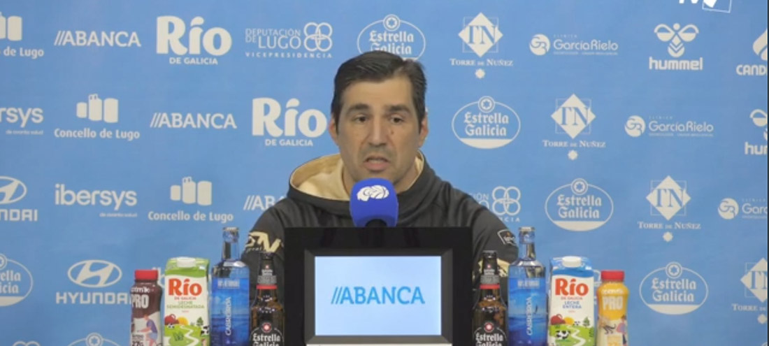 Rueda de prensa post partido de partido (RÍO BREOGAN)