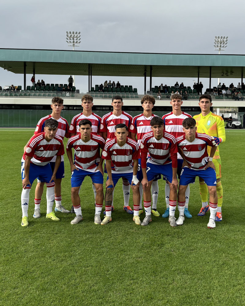 Once inicial del Granada CF ante el Real Betis (CANTERA NAZARÍ) 