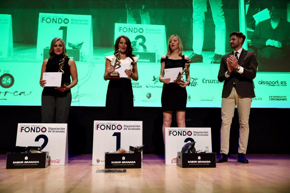 Acto de entega de los galardones del Gran Premio de Fondo 2024 (DIPUTACIÓN DE GRANADA)