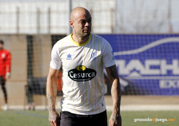 Dani Benítez durante el partido (J. PALMA) Dani Benítez durante el partido (J. PALMA)