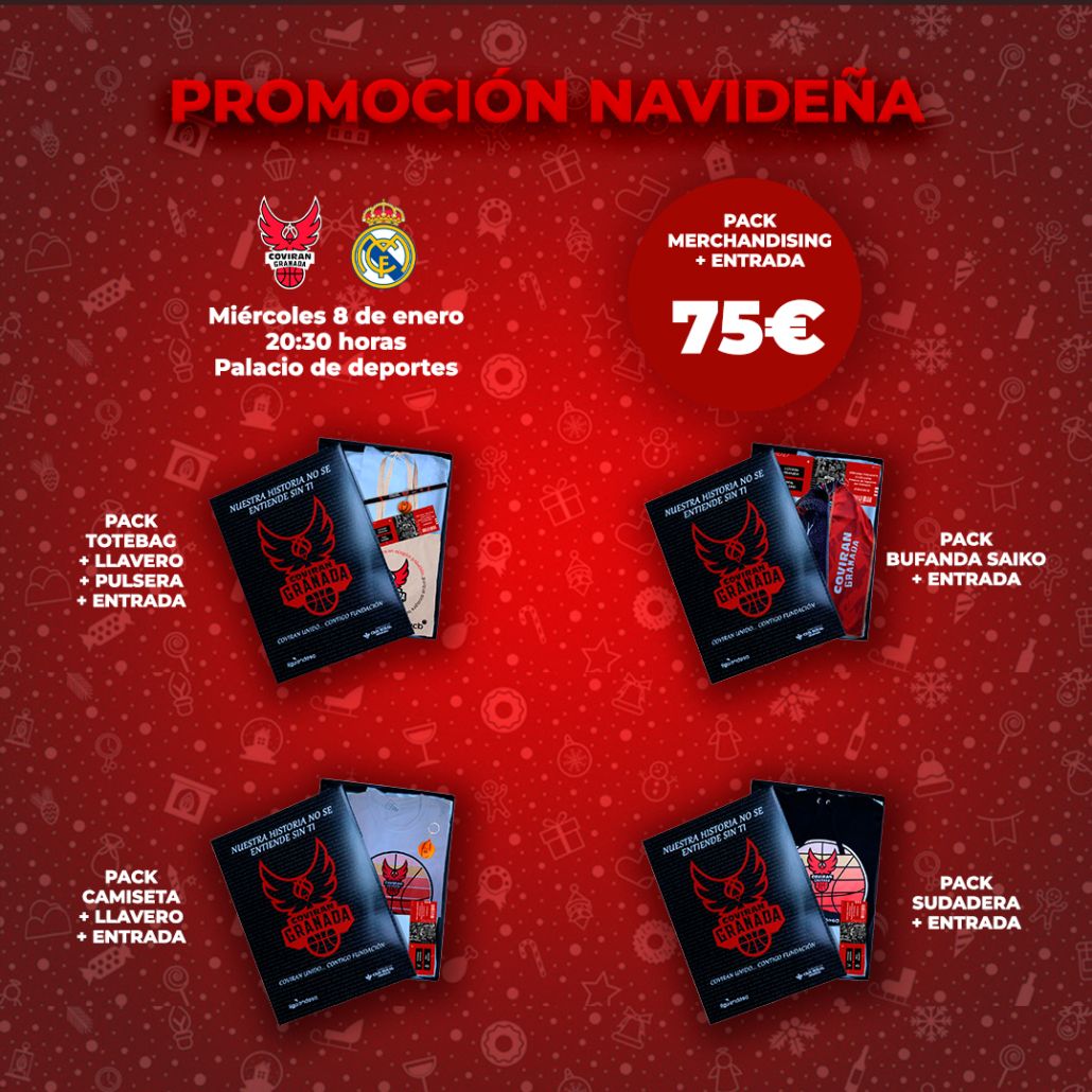 El Coviran abrirá el año en el Palacio ante el Real Madrid (COVIRAN GRANADA)