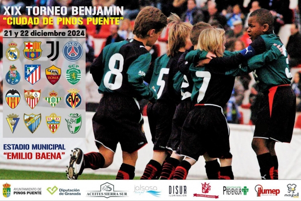 Cartel del torneo benjamín Ciudad de Pinos Puente