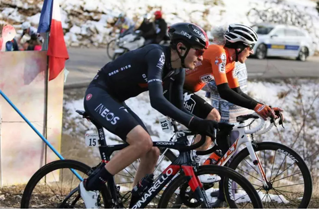 Carlos Rodríguez durante una etapa del Tour de Francia (LAURENT LAIRYS / DPPI)