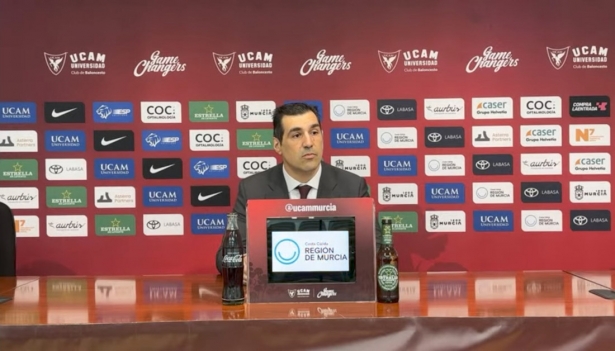 Rueda de prensa post partido de Pablo Pin (UCAM MURCIA)