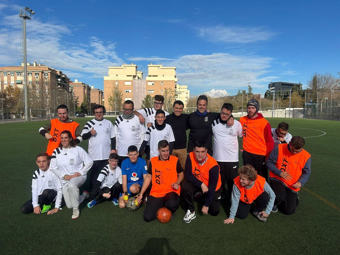 Integrantes de la asociación Homo Sapiens, que formante la inclusión laboral de personas con discapacidad a través del deporte (AYTO.DE GRANADA)