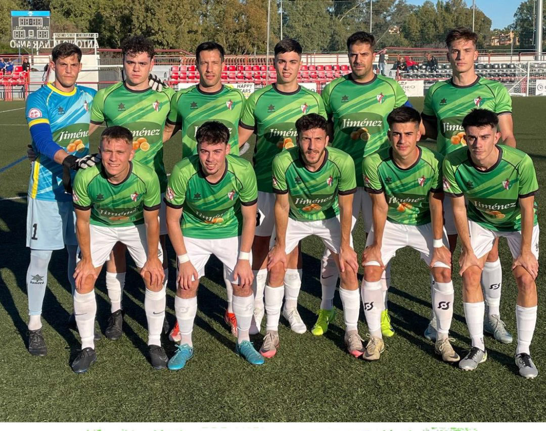 Once inicial del CD Huétor Vega ante el FC Marbellí (CD HUÉTOR VEGA) 
