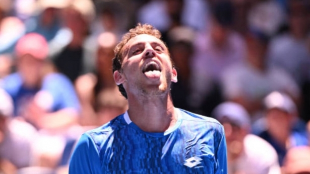 Roberto Carballés en el Open de Australia 2025 (GETTY IMAGES) Roberto Carballés en el Open de Australia 2025 (GETTY IMAGES)