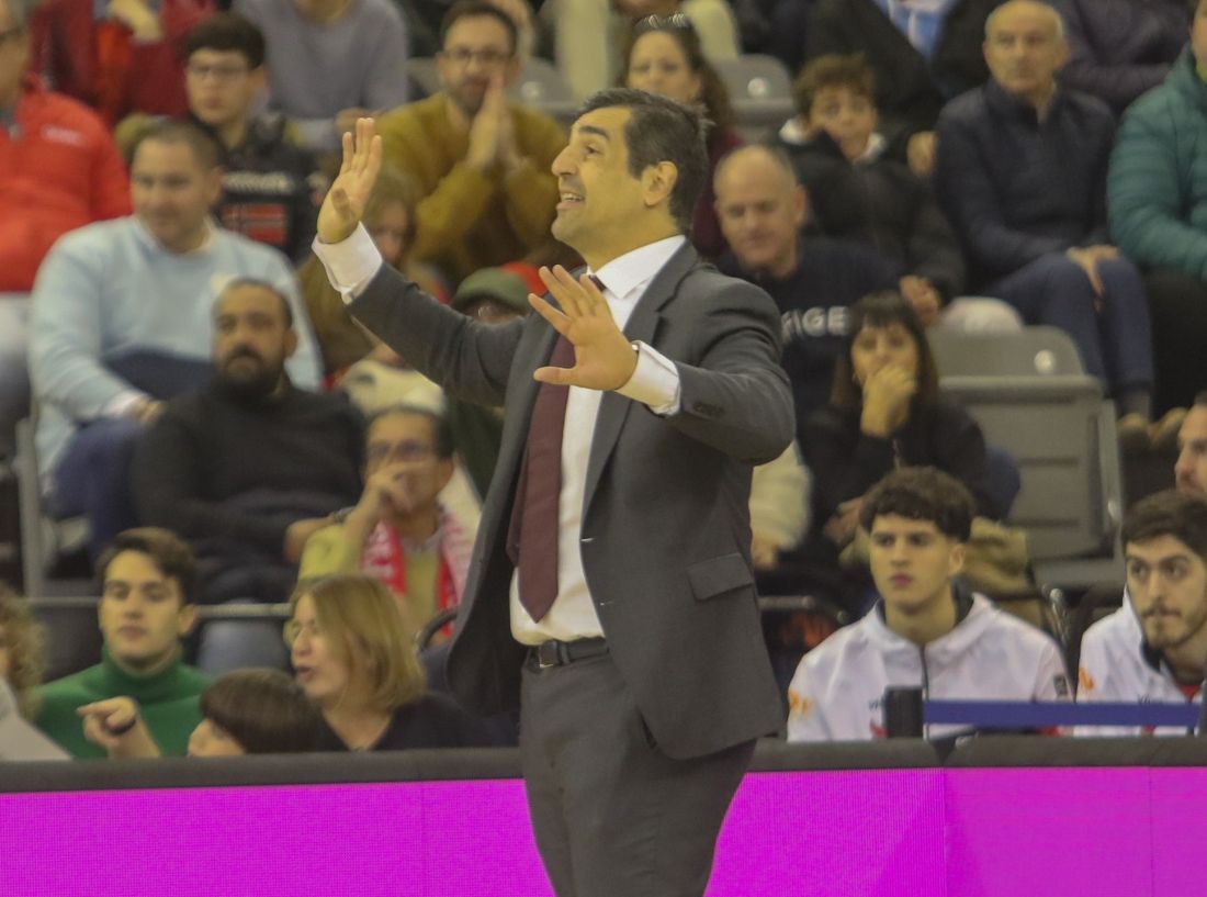 Pin ha advertido sobre la dificultad del partido ante el Joventut (JOSÉ VELASCO)