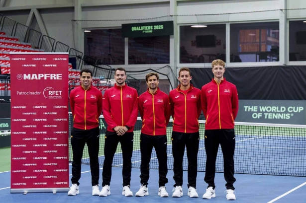 Selección española que disputará la Copa Davis (RFEF) Selección española que disputará la Copa Davis (RFEF)