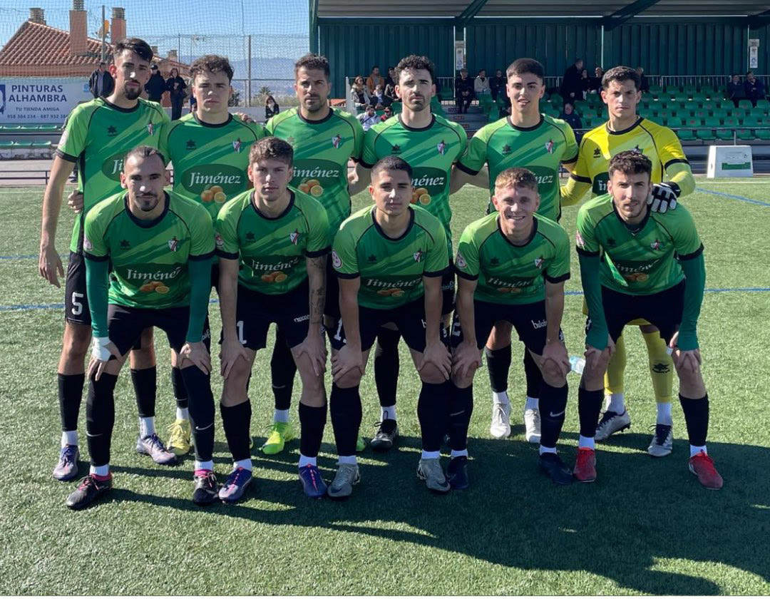 Once inicial del CD Huétor Vega ante el Mijas Las Lagunas (CD HUÉTOR VEGA)