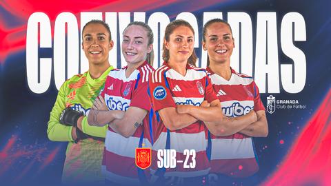Cuatro rojiblancas acudirán a la llamada de la sub23 (GRANADA CF)