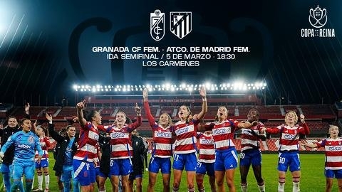 El Granada femenino vivirá una cita histórica en la Copa (GRANADA CF) El Granada femenino vivirá una cita histórica en la Copa (GRANADA CF)
