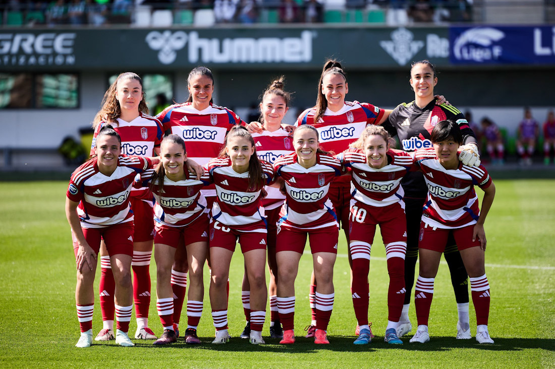 Once Inicial del Granada CF Femenino ante el Real Betis (GCF)