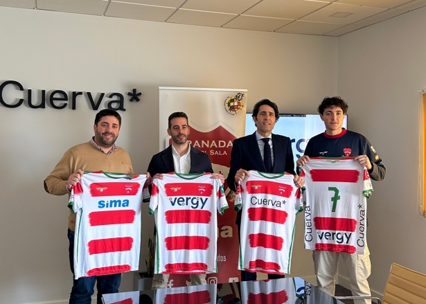 NDP - Cuerva y Vergy patrocinadores CD SIMA Granada Fútbol Sala (CUERVA)