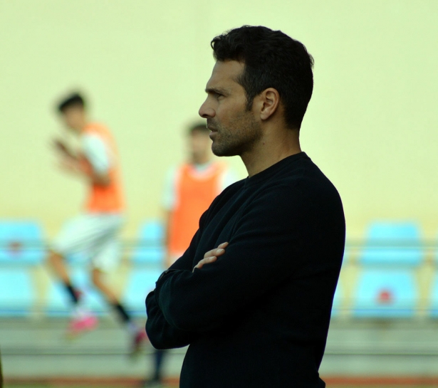 El entrenador del Vandalia de Peligros, Javier Vilaseca (J. PALMA) El entrenador del Vandalia de Peligros, Javier Vilaseca (J. PALMA)