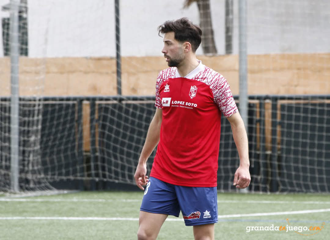 El jugador del Churriana CF, Fer Herrera (J. PALMA)